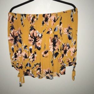 Off the shoulder blouse